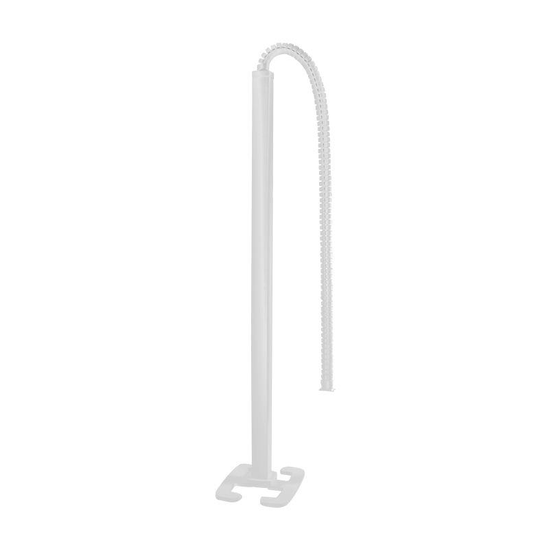Колонна Legrand мобильная Snap-On 1 секция 2м с пластик. крышкой алюм. бел. 653006