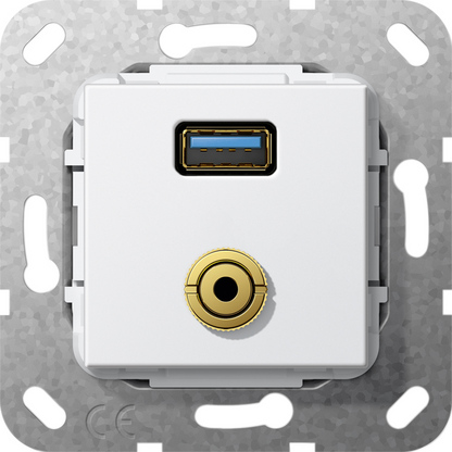 Gira Разъем USB 3.0 A, M гнездо