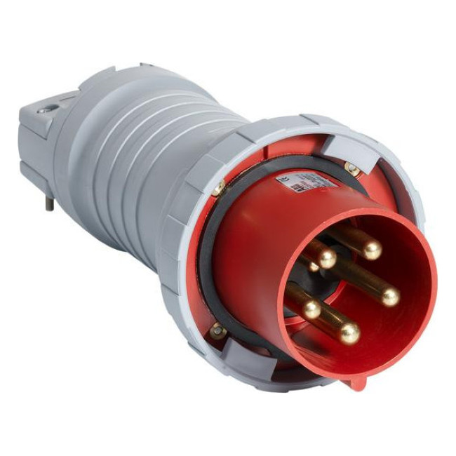 2CMA166820R1000 Вилка кабельная 3125P9W, 125А, 3P+E, IP67, 9ч