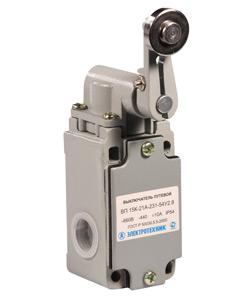 Выключатель путевой ВП 15К-21Б-231-54 У2.8 IP54 рычаг с роликом прямого действия Электротехник ET004427