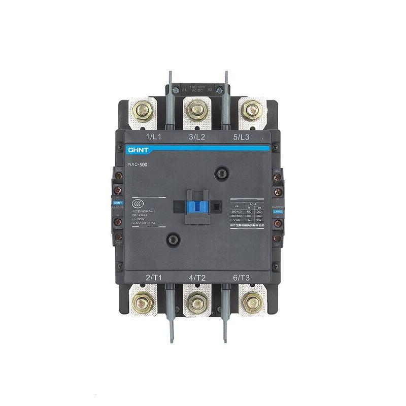 Контактор NXC-500 500А AC/DC 220В-240V/АС3 2НО+2НЗ 50Гц (R) CHINT 836560