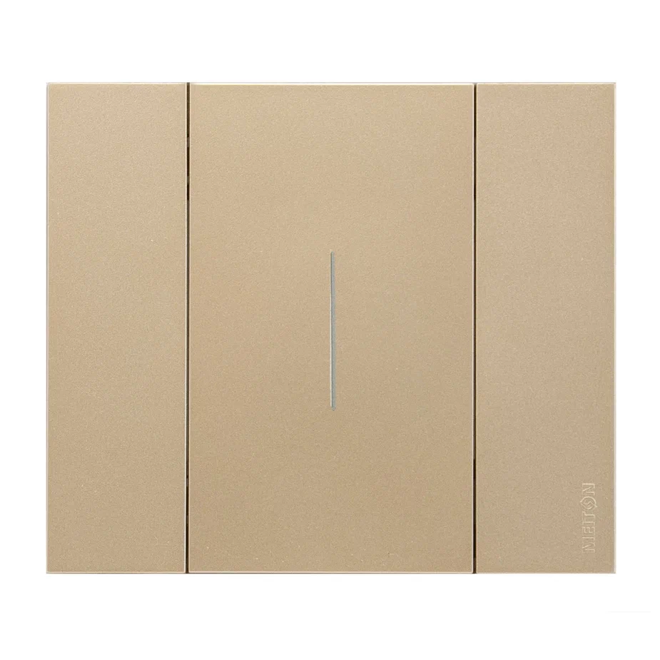 Рамка 4-ая цвет-шампань матовый MEITON AA4802M4ACH