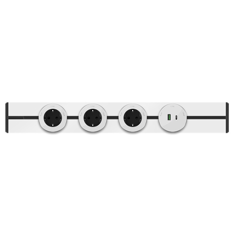 Systeme Electric MultiTrack Шина скрытой установки трековой системы 80 см Белый