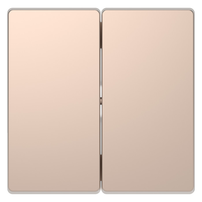 Клавиша двойная Schneider Electric MERTEN D-LIFE, шампань, MTN3400-6051