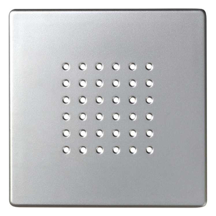 Накладка на динамик Simon SIMON 82, алюминий, 82052-33