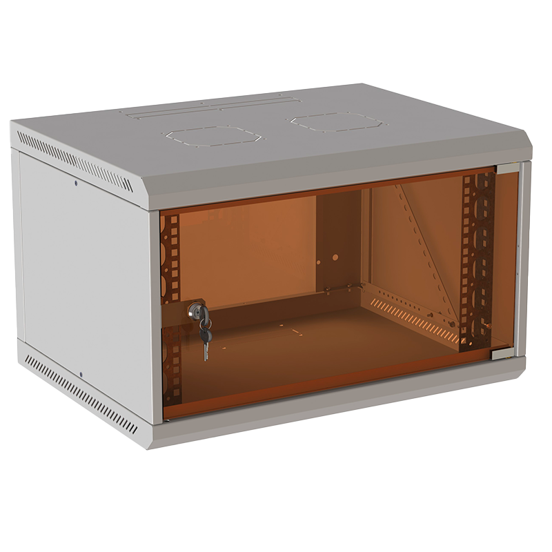 Шкаф настенный телекоммуникационный 600х450 мм, 9U, ТВЛ-9U-600-450-СР