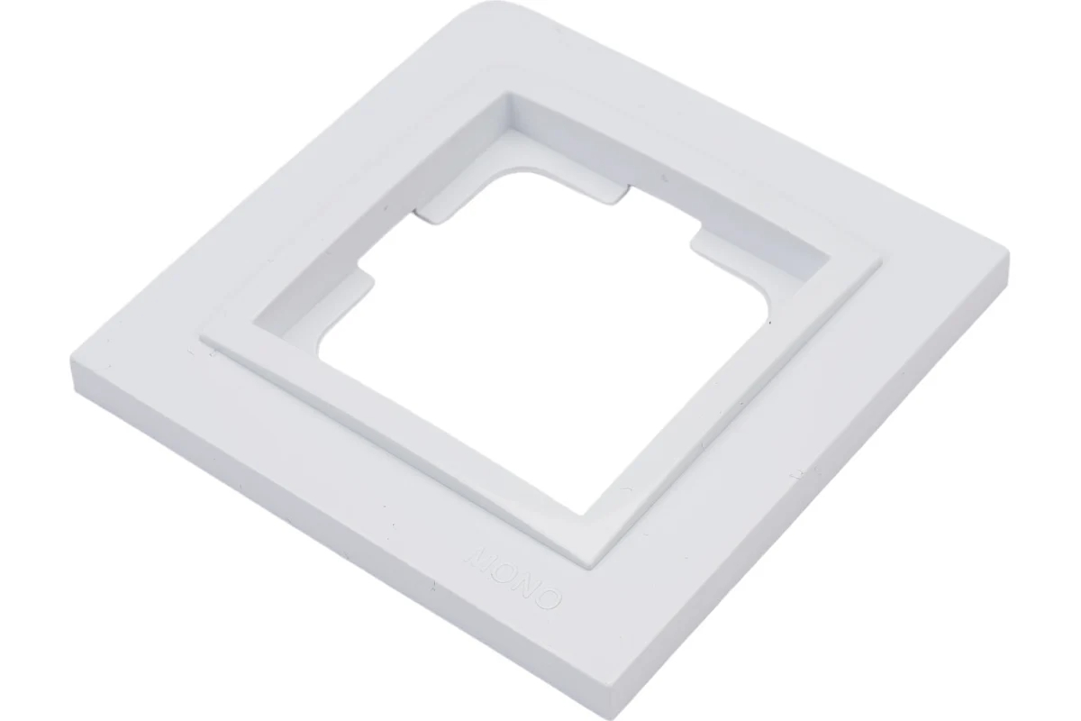 Рамка на 1 пост Mono Electric Despina бел. 102-190000-160