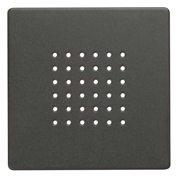 Накладка на динамик Simon SIMON 82, графит, 82052-38