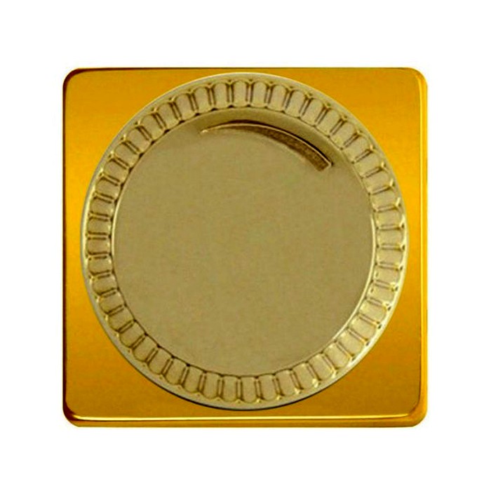Светорегулятор поворотный FEDE коллекции FEDE, 500 Вт, bright gold//бежевый, FD16438OB-A