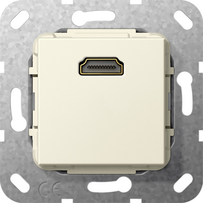 Gira S-55 Крем Разъем HDMI