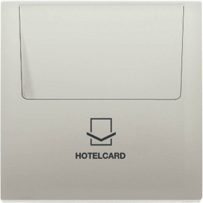Накладка на карточный выключатель Jung LS METAL, стальной, ES2990CARD